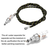 Professional Airbrush Accessory Set 1.8m  5.9ft Nylon Braided Airbrush Hose( with 1 8  Size Fittings on Both Ends) and