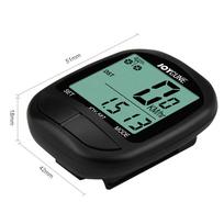 Dviračio Kompiuteris Dviračio Vandeniui Atsparus Laidinis Spidometras ir Odometras Chronometras Ciklo Dviračio   Kompiuteris su LED Ekranu juoda