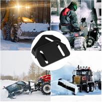 784 5580 Sniego pūstuvo slydimo batai 2 vnt. Pakaitiniai slydimo batai su tvirtinimo detalėmis MTD 784 5580 0637 Tinka Yardman Snow juoda