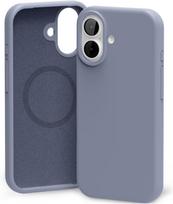 iPhone 17 dėklas Mercury Pure MagSafe Silicon Case levandos pilka
