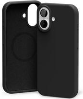 iPhone 17 dėklas Mercury Pure MagSafe Silicon Case juodas