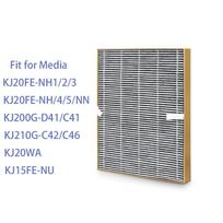Tinka Midea oro valytuvo KJ20FE-NH1/NH2/NH3 filtrui KJ200G-D41/C42 filtravimo elementui 310*242*35mm Air Clean