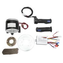 12V 350W Elektrinis nuolatinės srovės variklio valdiklio rinkinys 28A 2700RPM Akceleratoriaus rankena Go-Kart elektriniam paspirtukui motociklui
