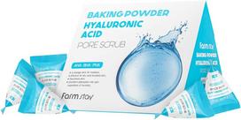 FarmStay Baking Powder Hyaluronic Acid Pore Scrub AHA BHA PHA 25 x7g