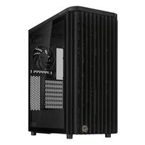 ASUS Case||ProArt PA401 Wood Edition - Tempered Glass Panel|Midi Tower|Case features Transparent panel|Not included|ATX|Color Black|PROARTPA401WOODTGPWM