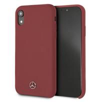 Mercedes Silikoninė Linija iPhone Xr Dėklas - Raudonas