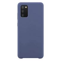 Minkštas silikoninis dėklas, lanksti guma, skirtas Samsung Galaxy A03s, mėlynas