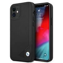 BMW odinė Deboss dėklas iPhone 12 mini - juodas
