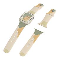 Silikoninė apyrankė Moro laikrodžiui Apple Watch 42 / 44 / 45 / 49 mm - Raštas 6