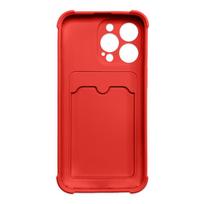 Kortelės Apsauginis Dėklas Pouch Gamyba Samsung Galaxy A22 4G Kortelių Piniginės Silikoninė Apsauga Oro Pagalvėlė Raudona