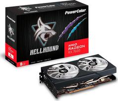 RX 7600 8GB PowerColor Hellhound Radeon GDDR6 | RX7600 8G-L/OC | 4713436174790
