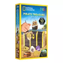 NATIONAL GEOGRAPHIC rinkinys Pirate Treasure Dig Kit, RTCHESTDIG