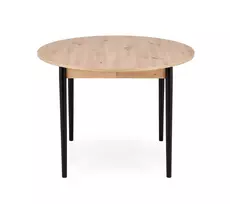 PIVOT extension table top - artisan oak, legs - black