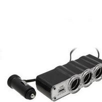 Skirstytuvas 3 lizdų 12V USB