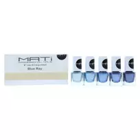 Set, Mati, Blue Ray, Nail Polish, 5 pcs, 5 ml