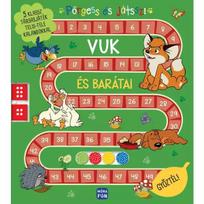 Vuk: Stalo žaidimo knyga su besisukančiais kauliukais