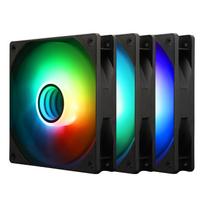 Korpuso aušintuvai Thermalright 120mm ARGB TL-C12B-S V3 JUODI 3vnt