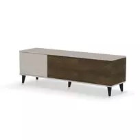RANDOM 2 RTV-1 TV-stand, color: cashmere / walnut / black