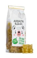 Tirpi arbata Meškiukai Žaliųjų citrinų (laimo) skonio, 125g