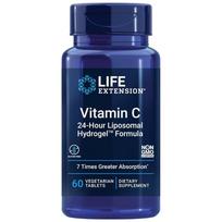 Life Extension Vitaminas C 24 valandų liposominis hidrogelis™ - 60 tablečių