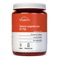 Vitaler's Organinė geležis 30 mg - 60 kapsulių