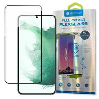 Bestsuit 3D Edge Nano Flexi Glass Grūdintas Stiklas Visam Ekranui Su Rėmeliu Samsung Galaxy S22 + (S22 Plus) Skaidrus