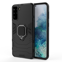 Ring Armor tvirta hibridinė dėklas su magnetiniu laikikliu Samsung Galaxy S22 + (S22 Plus) juodas