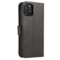 Magnetinė dėklas - elegantiškas dėklas su užklotu ir stovėjimo funkcija OnePlus Nord N200 5G juodas