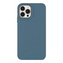 Ekologiškas dėklas iPhone 14 Plus silikoninis kompostuojamas dangtelis tamsiai mėlynas