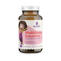 ECOSH KAKĖ MAKĖ Multibiotic Baby&Kids, 60  kapsulių