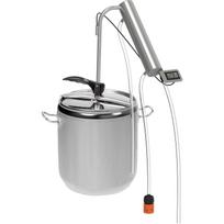 Pot-still ant 17 L slėginio puodo BROWIN 343117, nerūdijantis plienas, elektroninis termometras