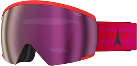 ATOMIC goggles Redster WC M HD red tension w/pink copper HD C2-3 /XLens yellow/blue HD C1-2/blue HD C1-2/clear