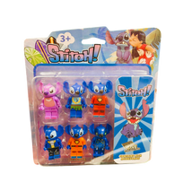 Lilo - Stitch LEGO žmogeliukų rinkinys - 6 vnt.