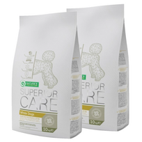 NATURES PROTECTION Superior Care Small Mini White Dogs Adult 2x10kg