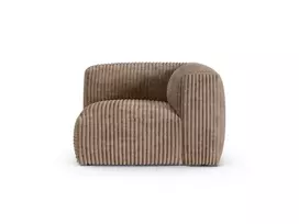 Modul Armless, "Martina", 1 Seat, 120x120x75, Acorn