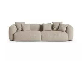 Modular Sofa, "Martina", 4 Seats, 320x120x75, Light Beige
