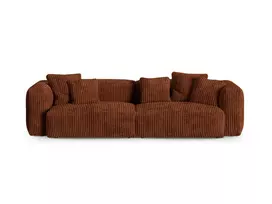 Modular Sofa, "Martina", 4 Seats, 320x120x75, Brick