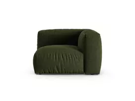 Modul Armless, "Martina", 1 Seat, 120x120x75, Green