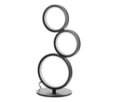 ONLI - LED stalinė lempa RINGS LED/17W/230V 4000K 37 cm juoda