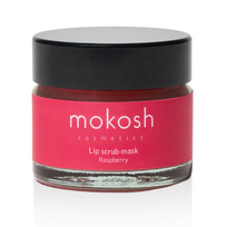 MOKOSH – Lūpų šveitiklis „Raspberry“, 15 ml