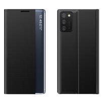 Nauja Sleep Case dėklas su stovo funkcija Samsung Galaxy A03s (166.5) juodas