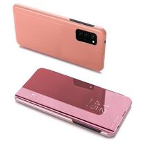 Skaidrios Peržiūros Dėklas Samsung Galaxy A03s (166.5) rožinis