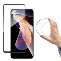 Wozinsky Pilnas Užsklandos Flexi Nano Stiklo Filmas Temperuotas Stiklas Su Rėmeliu Xiaomi Redmi Note 11 Pro + / 11 Pro Skaidrus