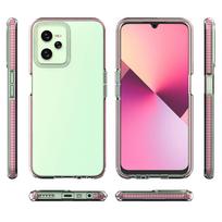 Pavasario dėklas Realme C35 silikono apdangalas su rėmeliu juodas