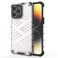 Medžiaginis korpusas iPhone 14 Pro armuotas hibridinis skaidrus