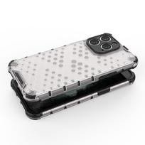 Avilių dėklas iPhone 14 Pro Max armuotas hibridinis juodas