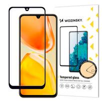 Wozinsky Pilno Klijų Temperuotas Stiklas Vivo X80 Lite / V25 Pilno Ekrano su Rėmeliu juodas (draugiškas dėklams)