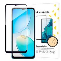 Wozinsky Pilno Klijavimo Infinix Hot 12i Visas Ekranas Išmaniojo Telefono Stiklas su Rėmeliu juodas (suderinamas su dėklais)