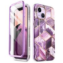Supcase Cosmo iPhone 14 Plus dėklas - Rožinis marmuras