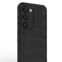 Magijos Šarvai Korpusas Samsung Galaxy S23+ fleksibilus armuotas dangtelis mėlynas